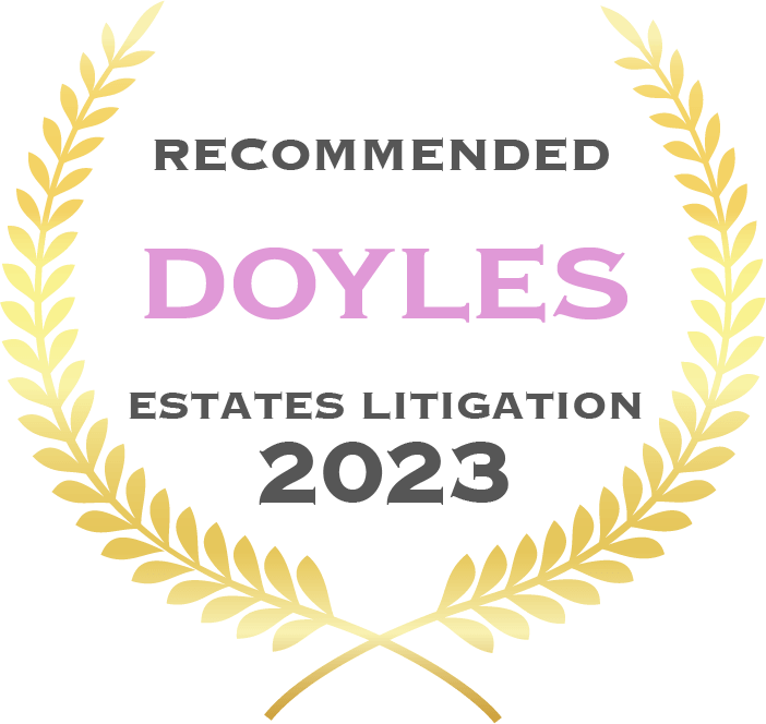Estates Litigation - Recommended - 2023